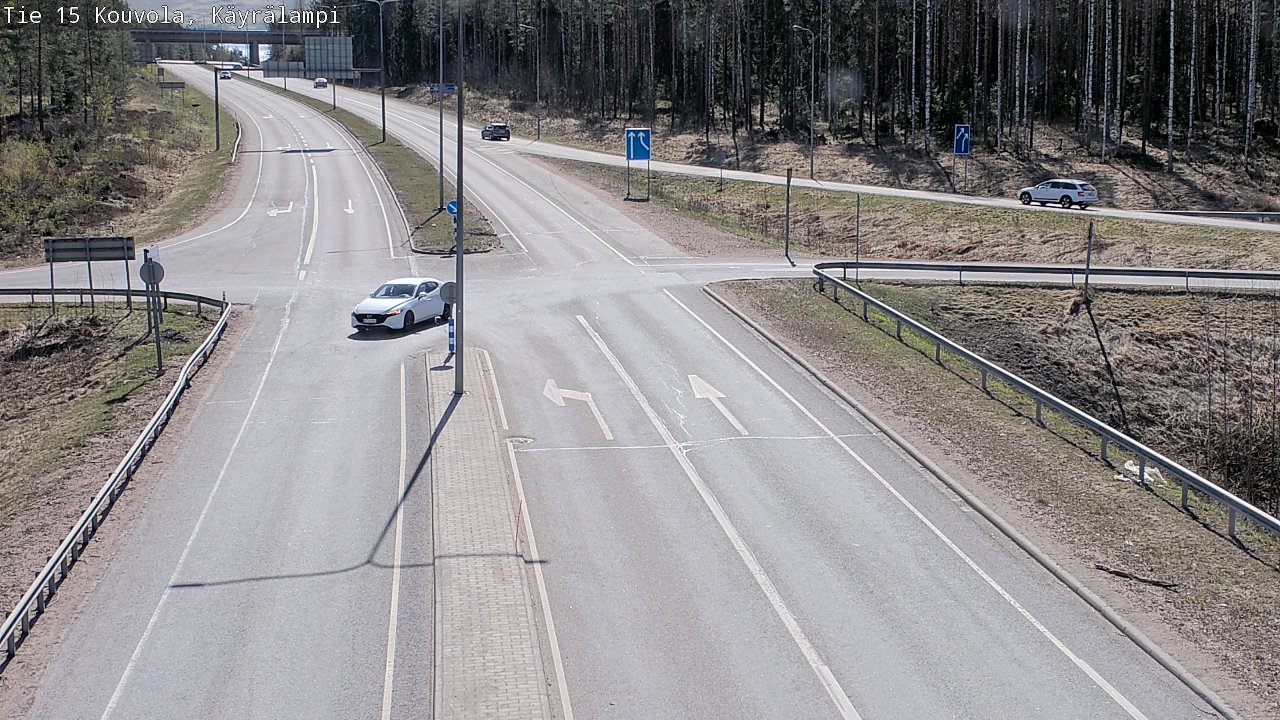 Kelikamerat Kuva Tie 15 Kouvola, Käyrälampi, Kouvola, Kymenlaakso