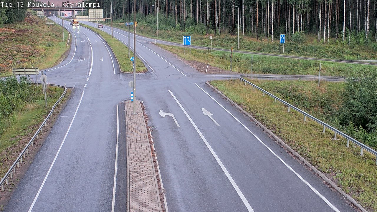Kelikamerat Kuva Tie 15 Kouvola, Käyrälampi, Kouvola, Kymenlaakso
