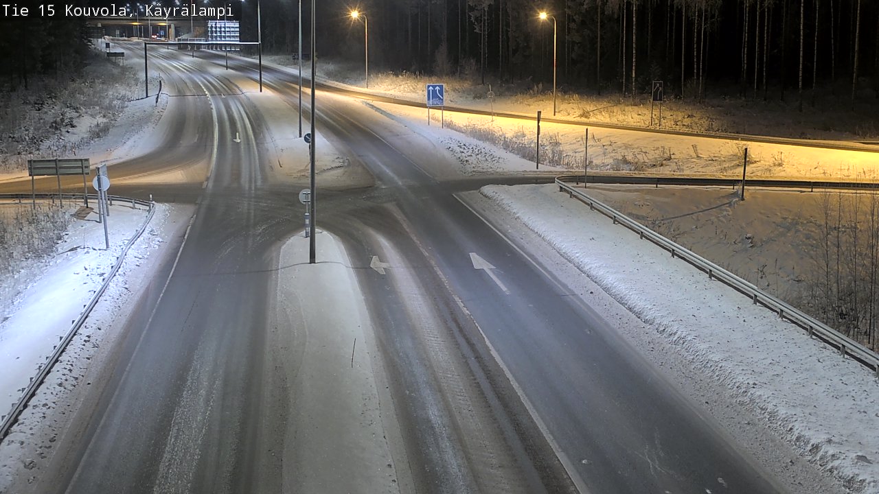 Kelikamerat Kuva Tie 15 Kouvola, Käyrälampi, Kouvola, Kymenlaakso