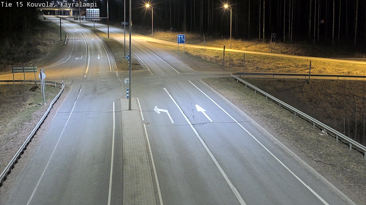 Kelikamerat Kuva Tie 15 Kouvola, Käyrälampi, Kouvola, Kymenlaakso