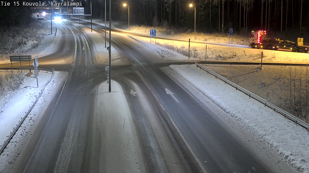 Kelikamerat Kuva Tie 15 Kouvola, Käyrälampi, Kouvola, Kymenlaakso