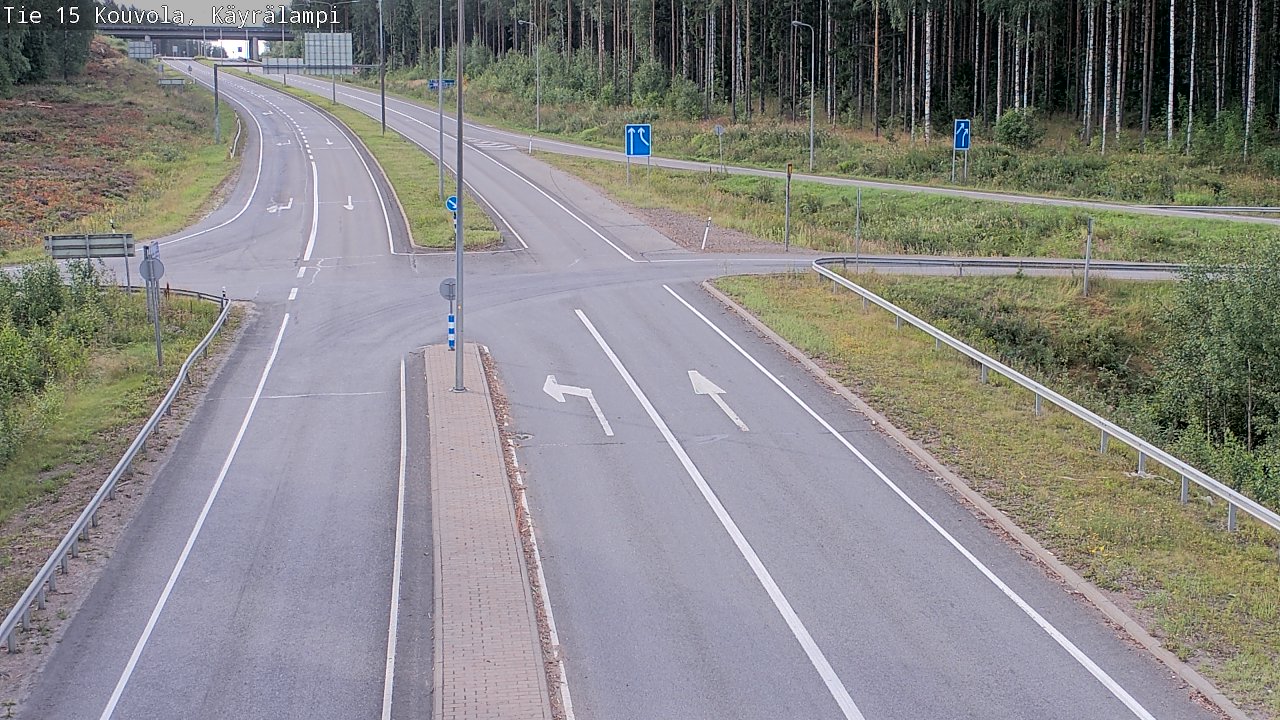 Kelikamerat Kuva Tie 15 Kouvola, Käyrälampi, Kouvola, Kymenlaakso