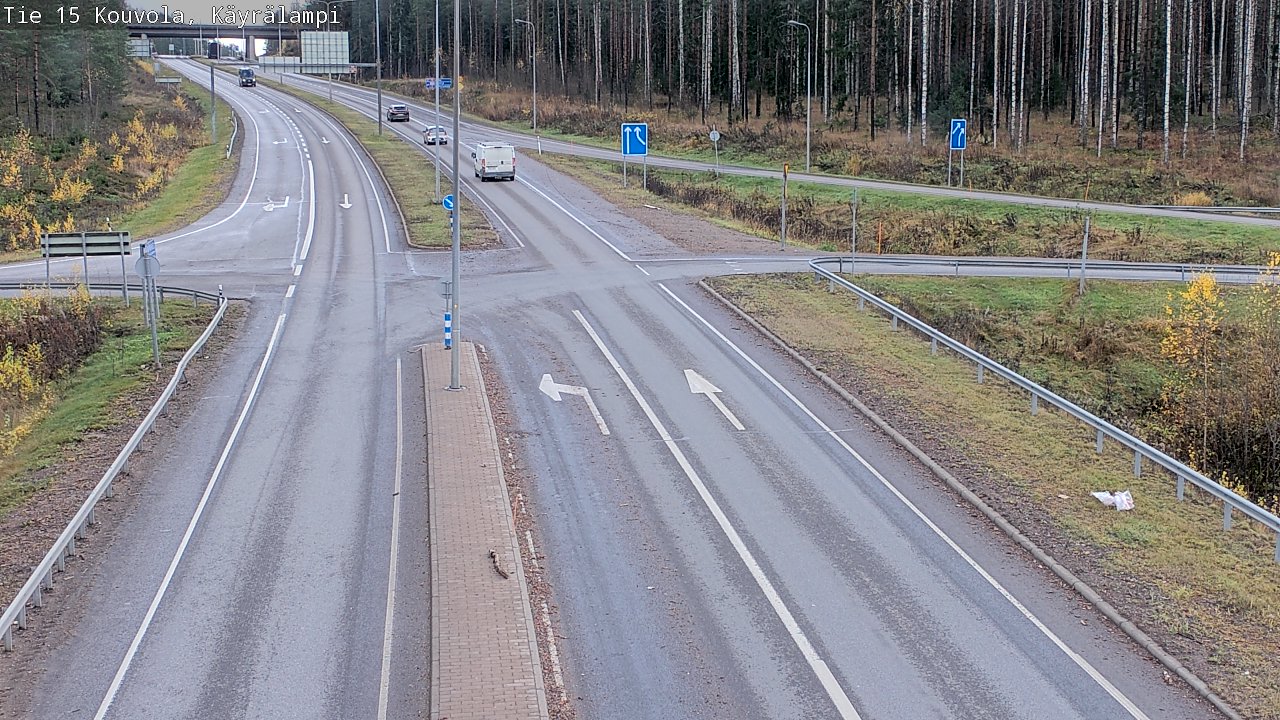 Kelikamerat Kuva Tie 15 Kouvola, Käyrälampi, Kouvola, Kymenlaakso
