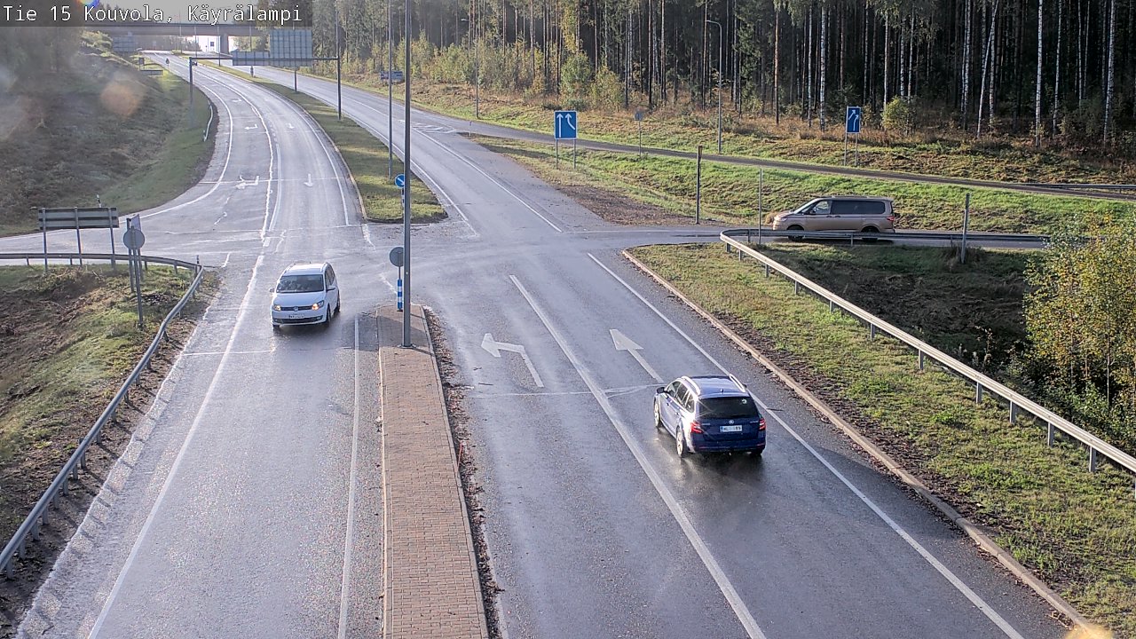 Kelikamerat Kuva Tie 15 Kouvola, Käyrälampi, Kouvola, Kymenlaakso