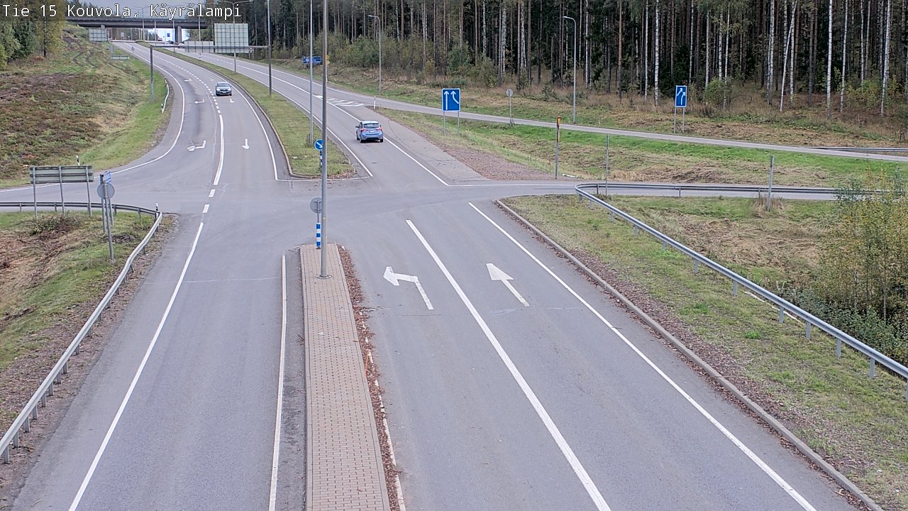 Kelikamerat Kuva Tie 15 Kouvola, Käyrälampi, Kouvola, Kymenlaakso