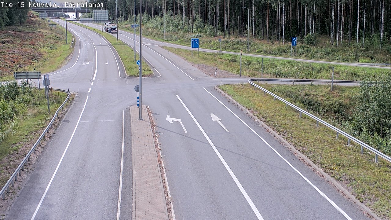 Kelikamerat Kuva Tie 15 Kouvola, Käyrälampi, Kouvola, Kymenlaakso
