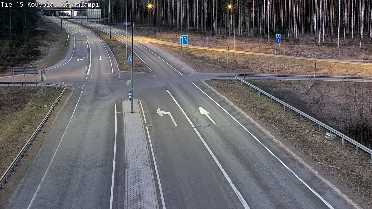 Kelikamerat Kuva Tie 15 Kouvola, Käyrälampi, Kouvola, Kymenlaakso