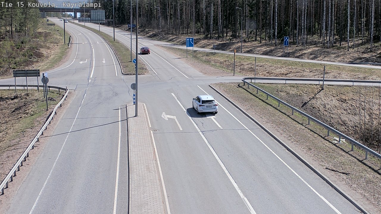 Kelikamerat Kuva Tie 15 Kouvola, Käyrälampi, Kouvola, Kymenlaakso