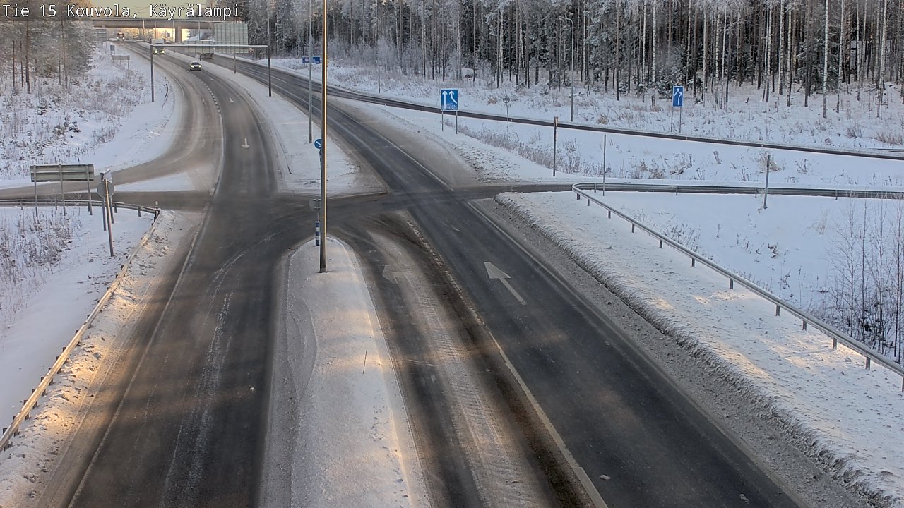 Kelikamerat Kuva Tie 15 Kouvola, Käyrälampi, Kouvola, Kymenlaakso
