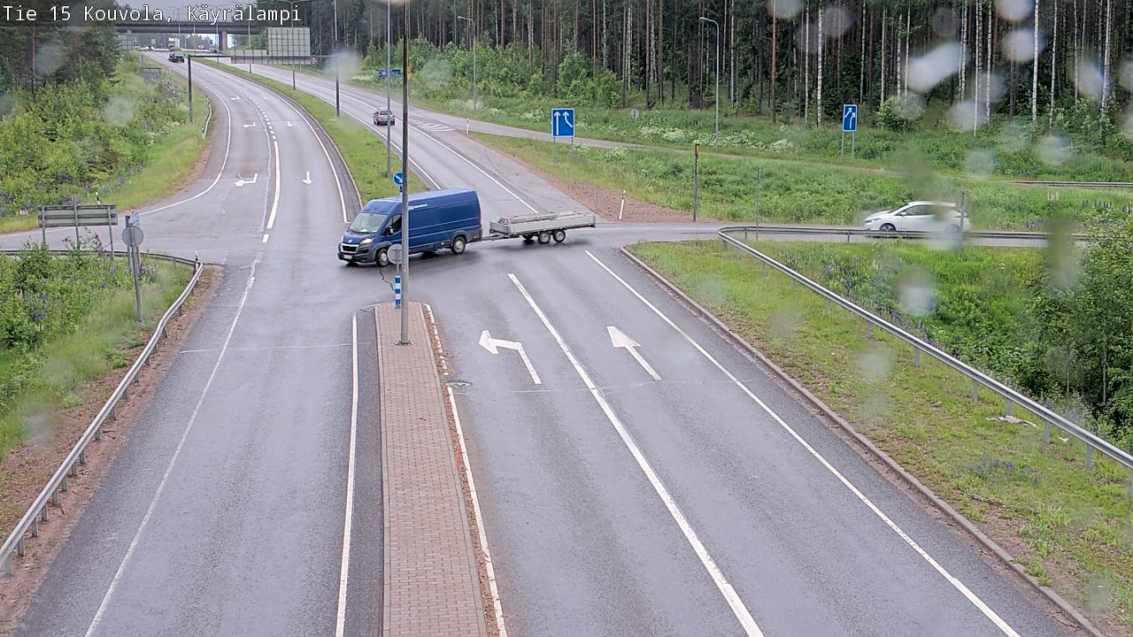 Kelikamerat Kuva Tie 15 Kouvola, Käyrälampi, Kouvola, Kymenlaakso