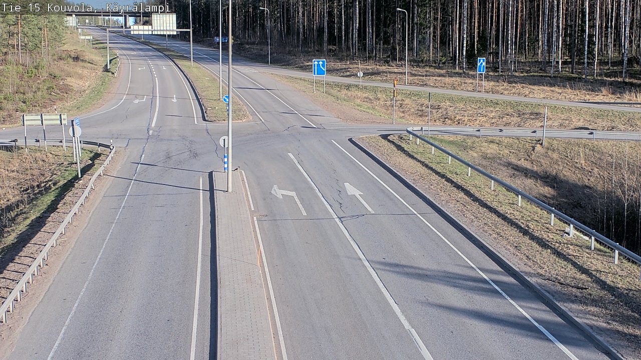 Kelikamerat Kuva Tie 15 Kouvola, Käyrälampi, Kouvola, Kymenlaakso