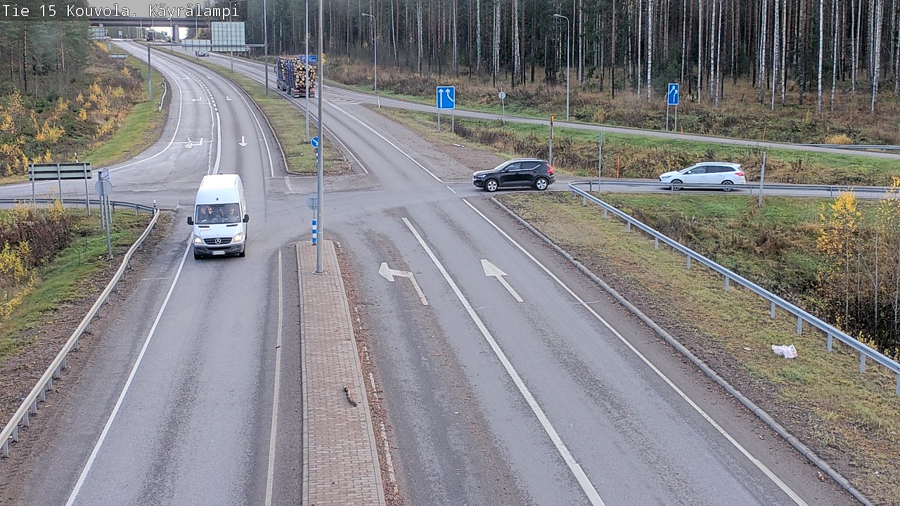 Kelikamerat Kuva Tie 15 Kouvola, Käyrälampi, Kouvola, Kymenlaakso