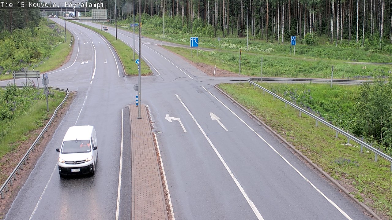 Kelikamerat Kuva Tie 15 Kouvola, Käyrälampi, Kouvola, Kymenlaakso