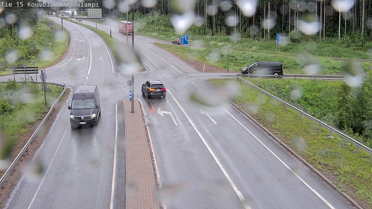 Kelikamerat Kuva Tie 15 Kouvola, Käyrälampi, Kouvola, Kymenlaakso