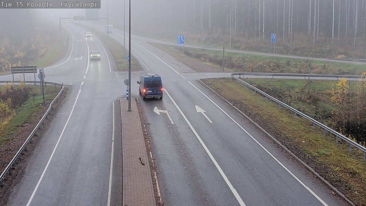 Kelikamerat Kuva Tie 15 Kouvola, Käyrälampi, Kouvola, Kymenlaakso