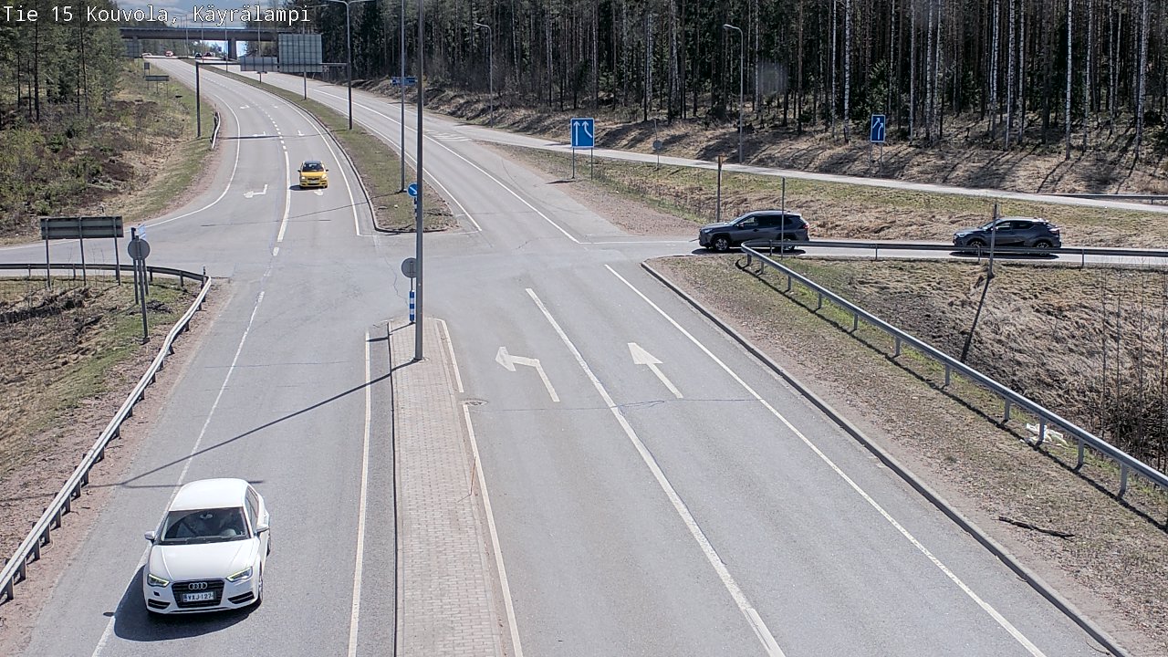Kelikamerat Kuva Tie 15 Kouvola, Käyrälampi, Kouvola, Kymenlaakso