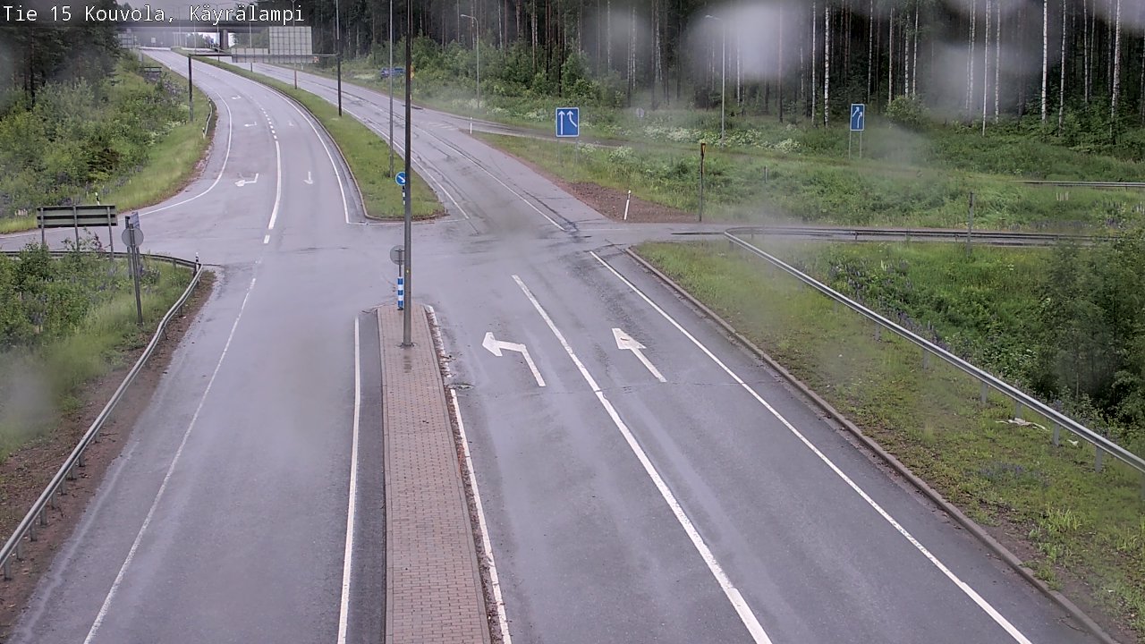 Kelikamerat Kuva Tie 15 Kouvola, Käyrälampi, Kouvola, Kymenlaakso