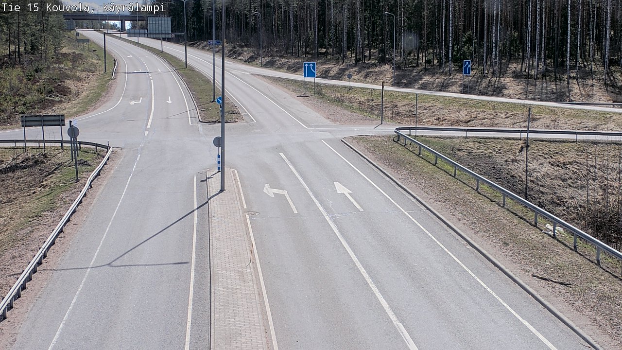 Kelikamerat Kuva Tie 15 Kouvola, Käyrälampi, Kouvola, Kymenlaakso
