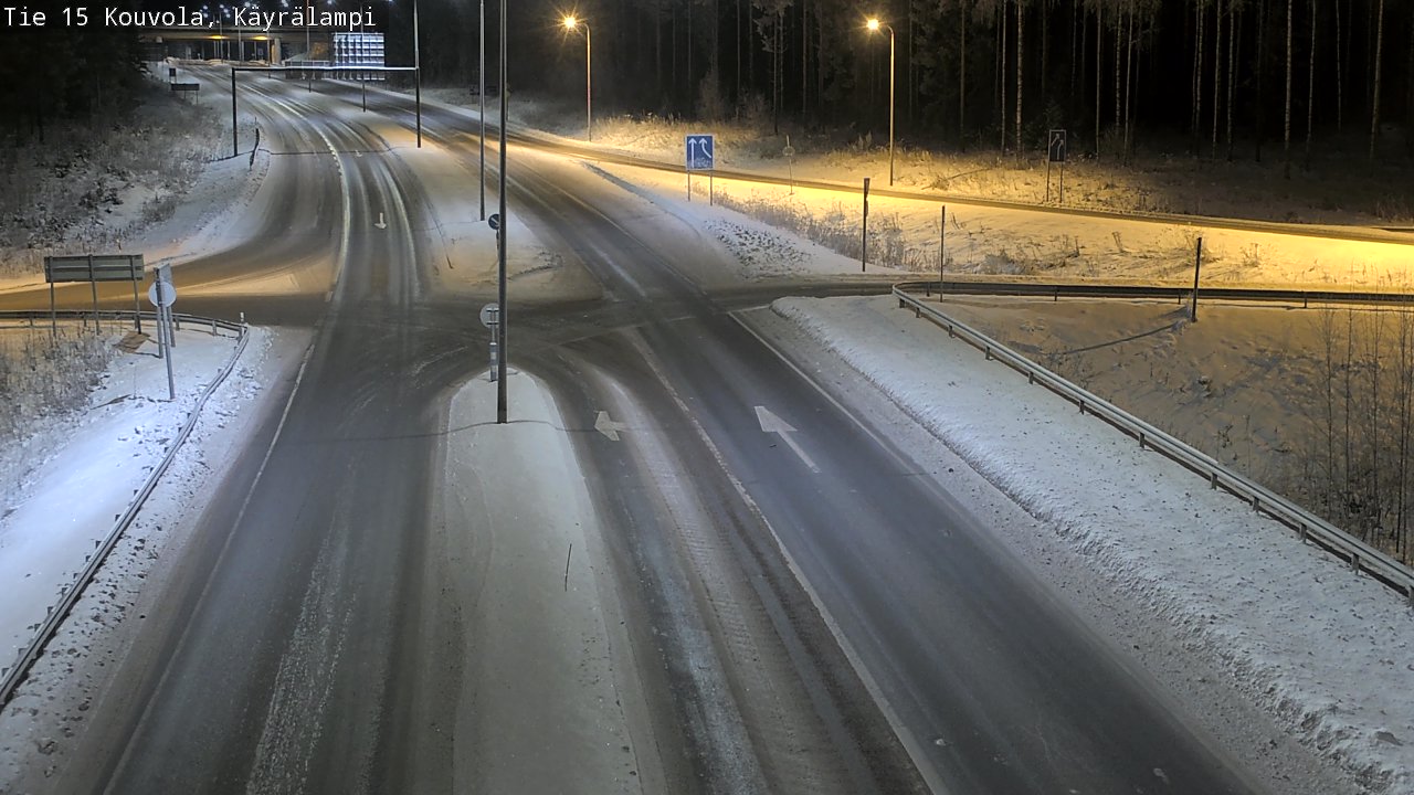 Kelikamerat Kuva Tie 15 Kouvola, Käyrälampi, Kouvola, Kymenlaakso