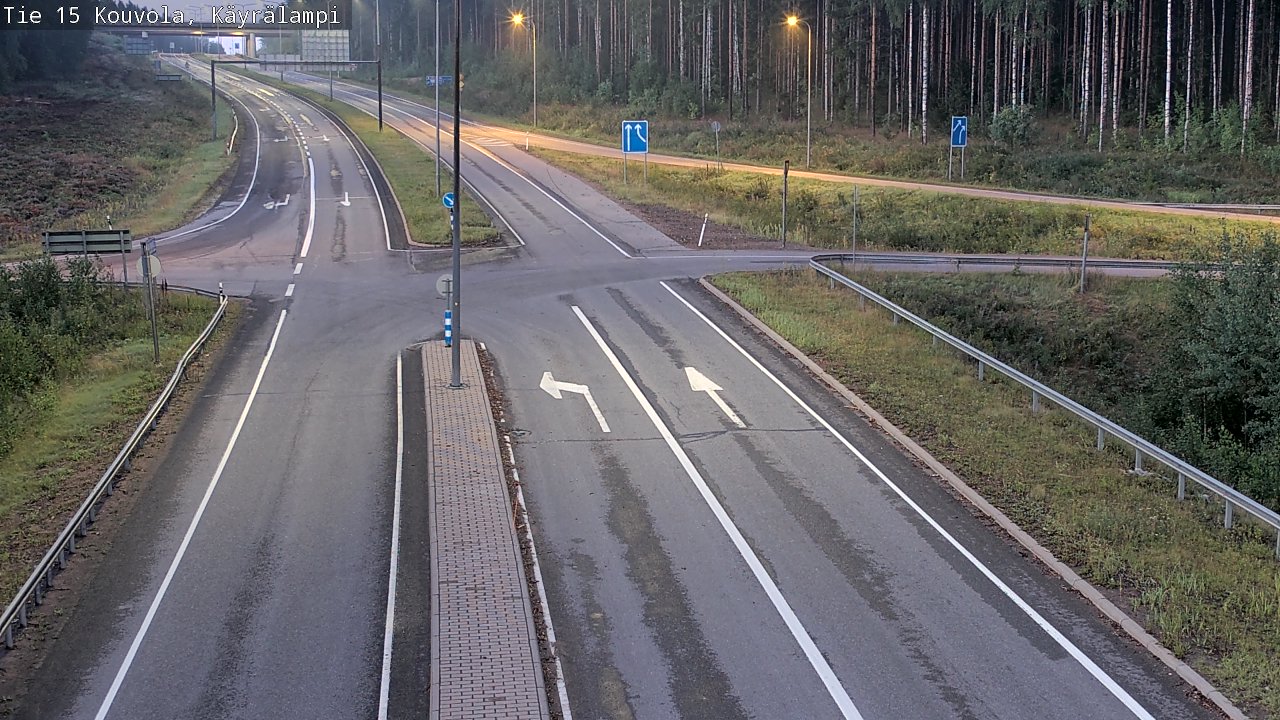 Kelikamerat Kuva Tie 15 Kouvola, Käyrälampi, Kouvola, Kymenlaakso