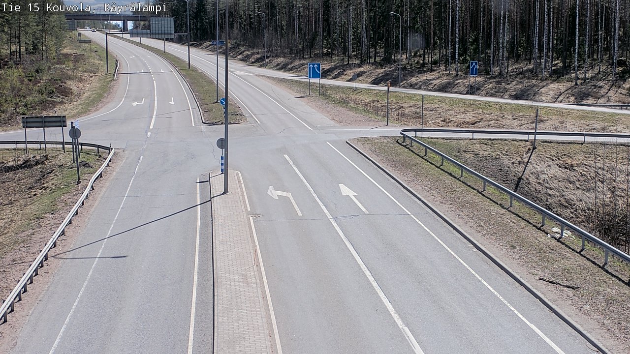 Kelikamerat Kuva Tie 15 Kouvola, Käyrälampi, Kouvola, Kymenlaakso