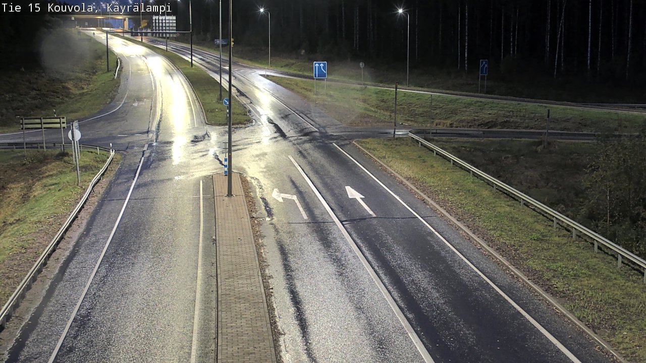 Kelikamerat Kuva Tie 15 Kouvola, Käyrälampi, Kouvola, Kymenlaakso