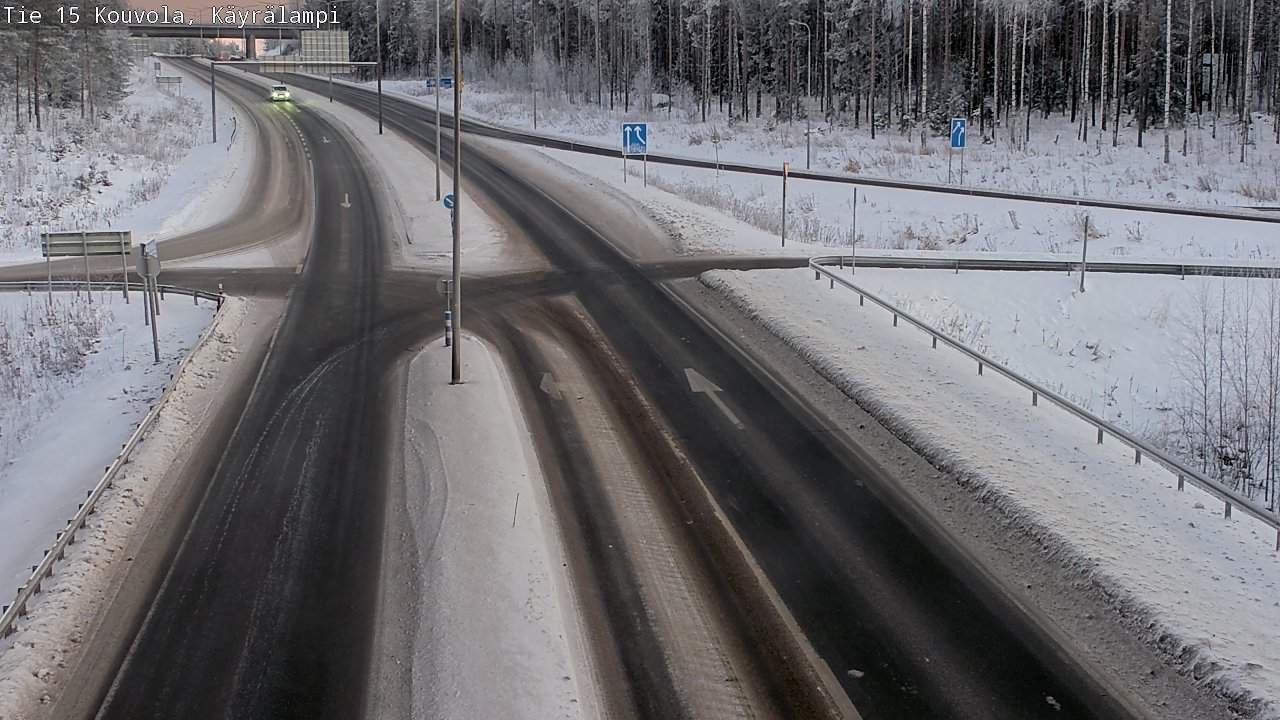 Kelikamerat Kuva Tie 15 Kouvola, Käyrälampi, Kouvola, Kymenlaakso