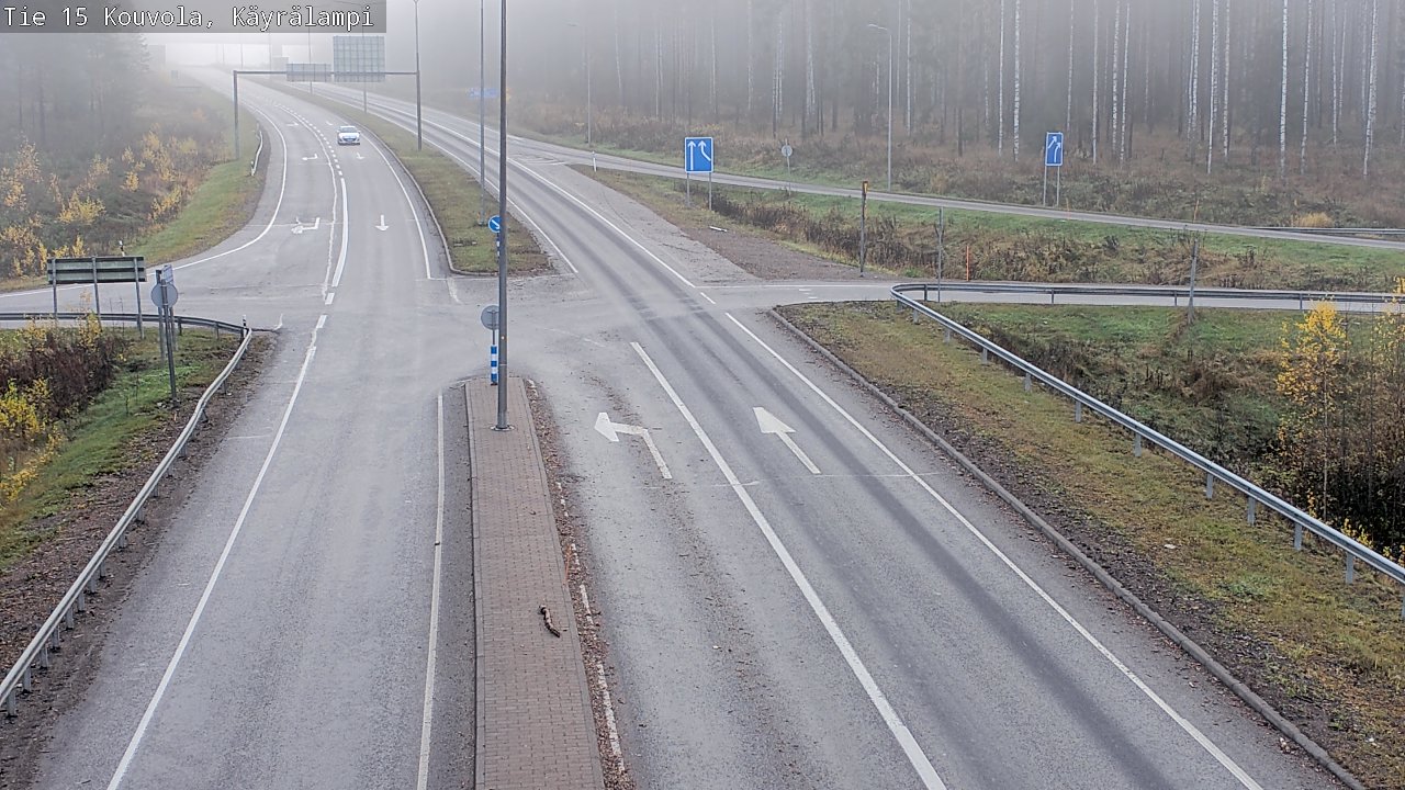 Kelikamerat Kuva Tie 15 Kouvola, Käyrälampi, Kouvola, Kymenlaakso