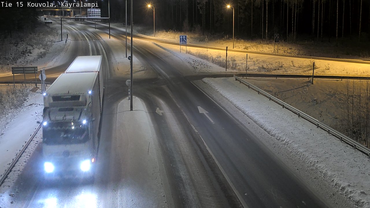 Kelikamerat Kuva Tie 15 Kouvola, Käyrälampi, Kouvola, Kymenlaakso