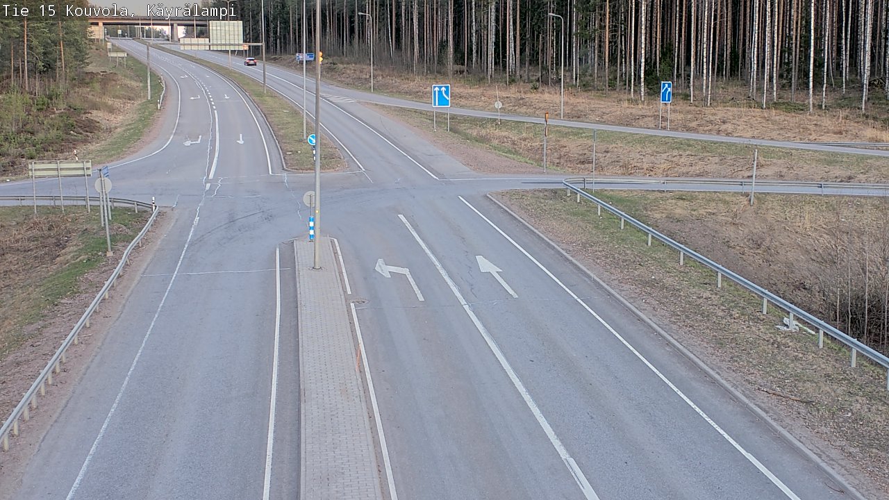 Kelikamerat Kuva Tie 15 Kouvola, Käyrälampi, Kouvola, Kymenlaakso