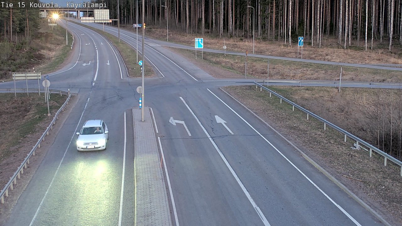 Kelikamerat Kuva Tie 15 Kouvola, Käyrälampi, Kouvola, Kymenlaakso