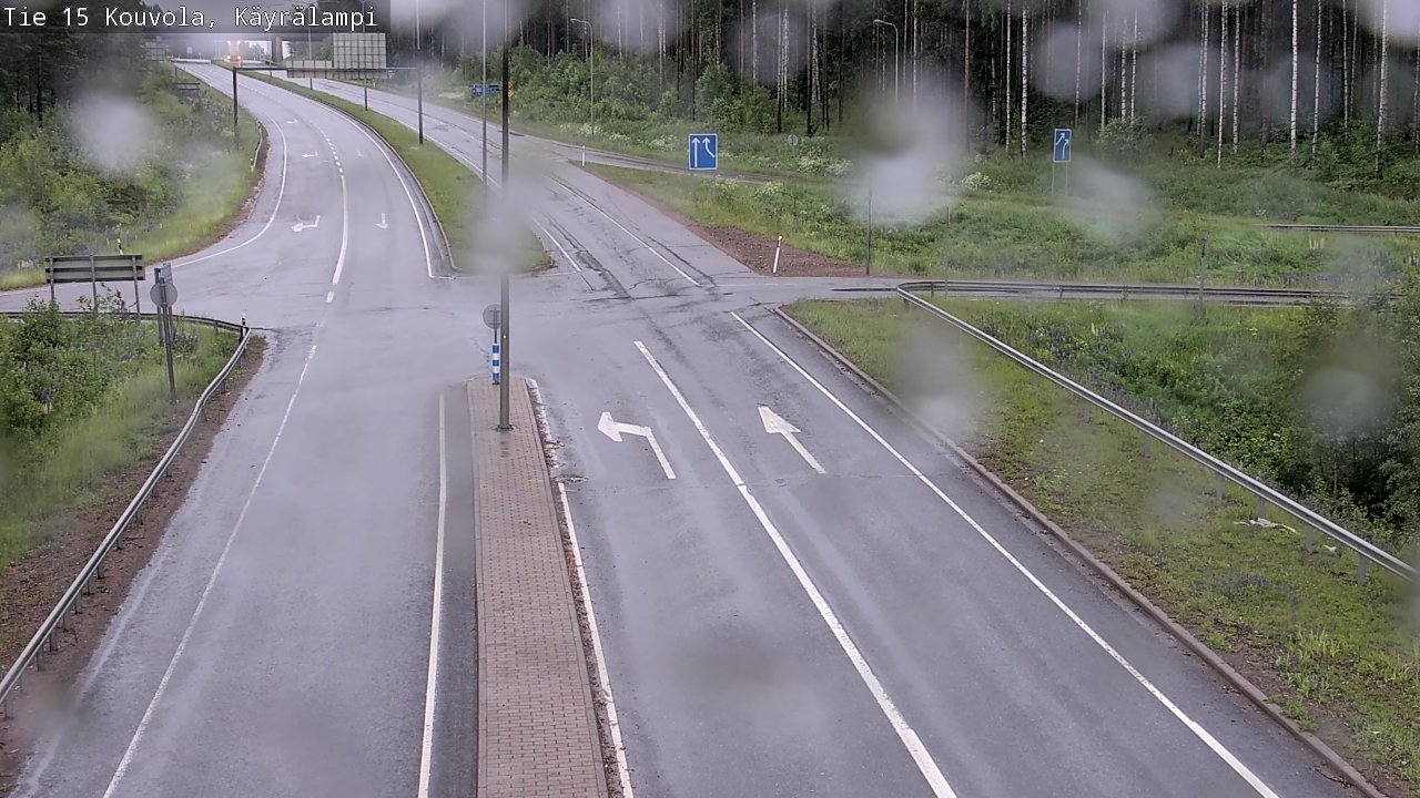 Kelikamerat Kuva Tie 15 Kouvola, Käyrälampi, Kouvola, Kymenlaakso