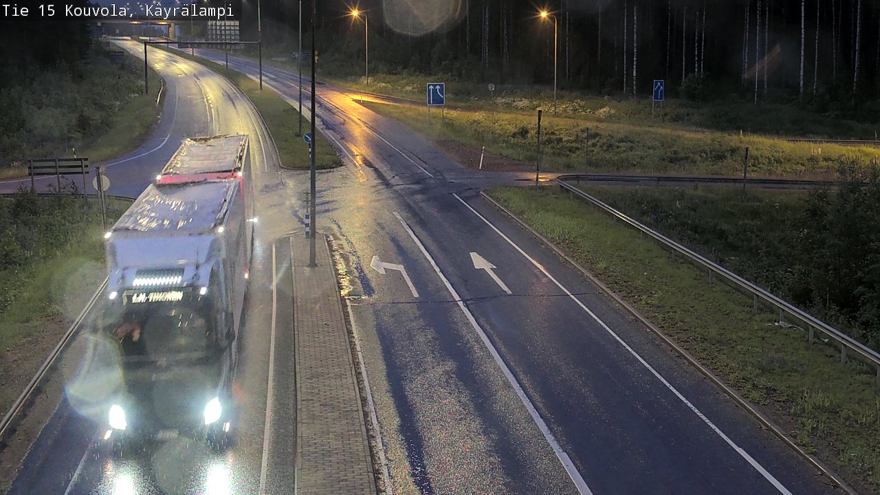 Kelikamerat Kuva Tie 15 Kouvola, Käyrälampi, Kouvola, Kymenlaakso