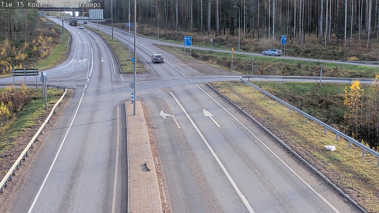 Kelikamerat Kuva Tie 15 Kouvola, Käyrälampi, Kouvola, Kymenlaakso