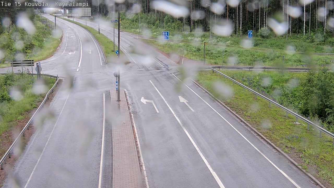 Kelikamerat Kuva Tie 15 Kouvola, Käyrälampi, Kouvola, Kymenlaakso