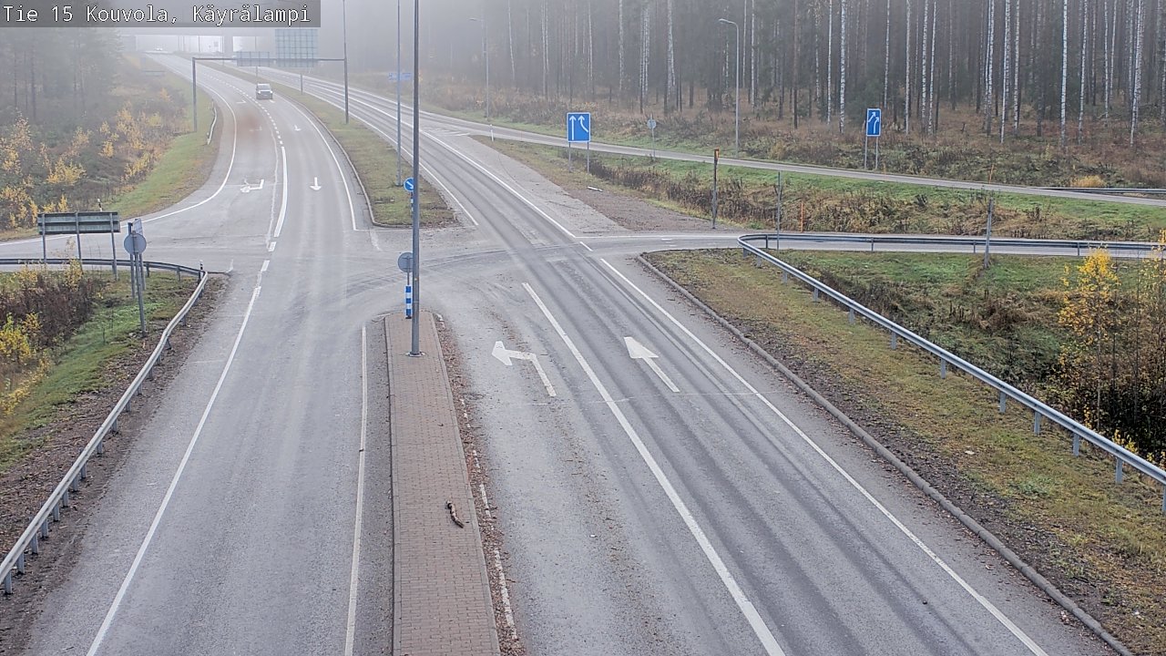 Kelikamerat Kuva Tie 15 Kouvola, Käyrälampi, Kouvola, Kymenlaakso