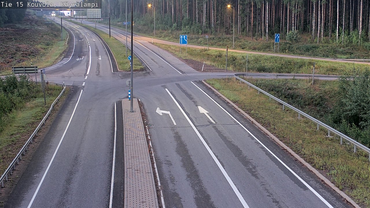 Kelikamerat Kuva Tie 15 Kouvola, Käyrälampi, Kouvola, Kymenlaakso