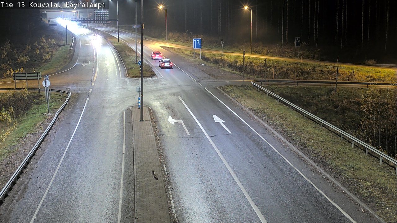 Kelikamerat Kuva Tie 15 Kouvola, Käyrälampi, Kouvola, Kymenlaakso