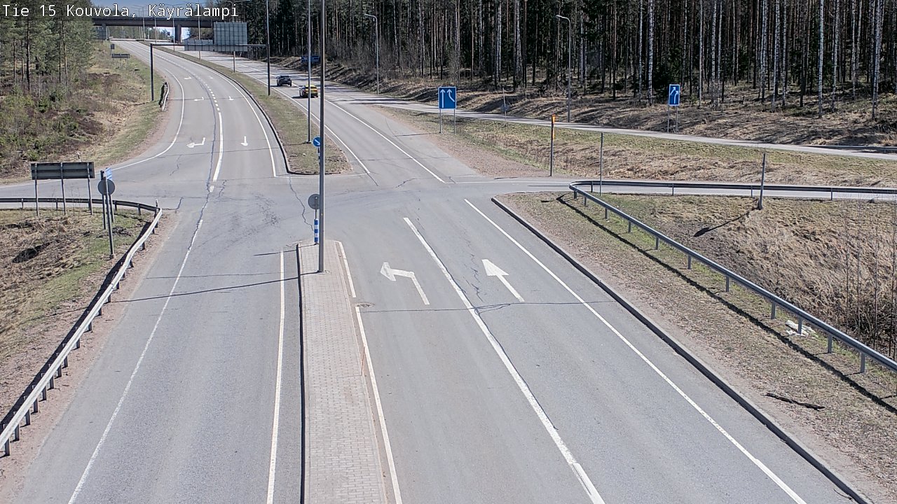 Kelikamerat Kuva Tie 15 Kouvola, Käyrälampi, Kouvola, Kymenlaakso