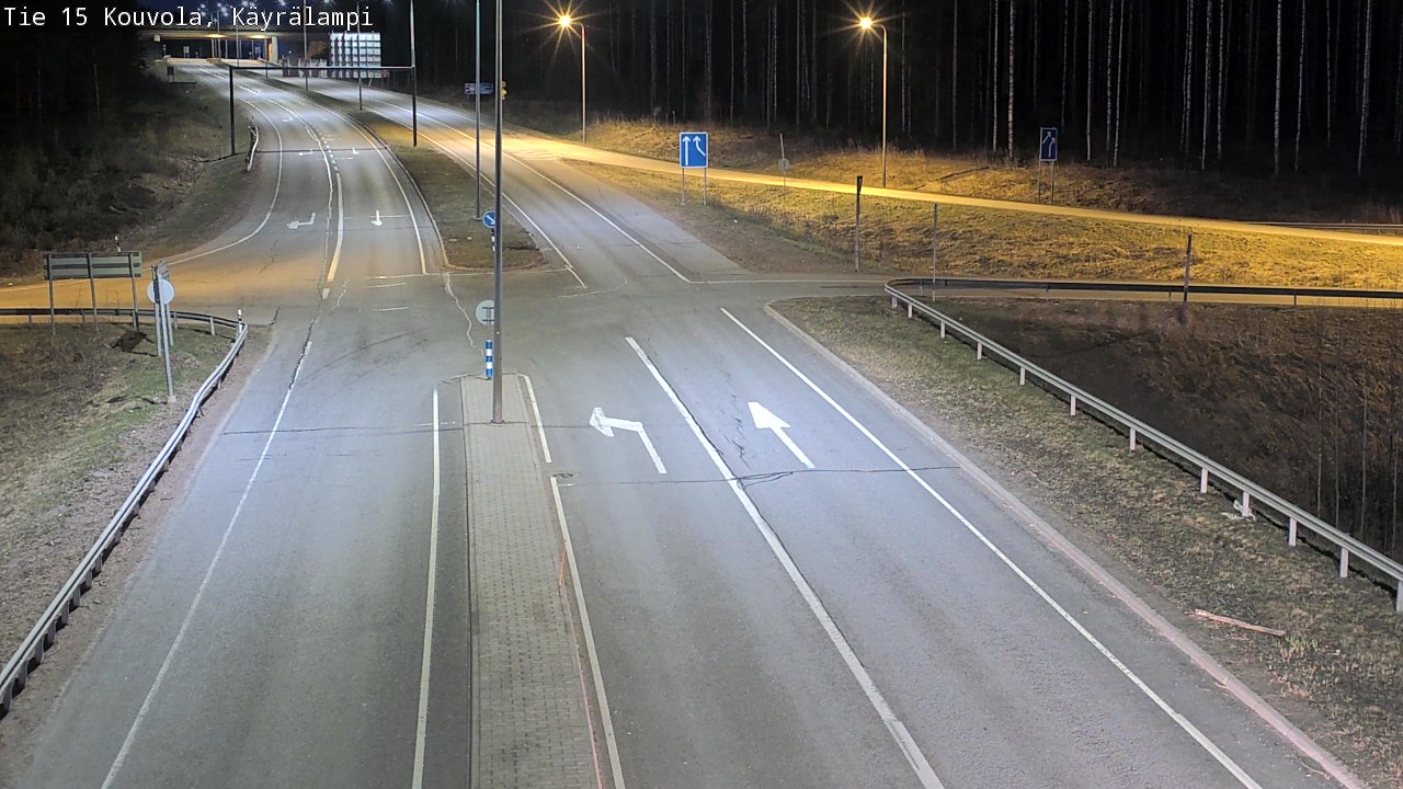 Kelikamerat Kuva Tie 15 Kouvola, Käyrälampi, Kouvola, Kymenlaakso