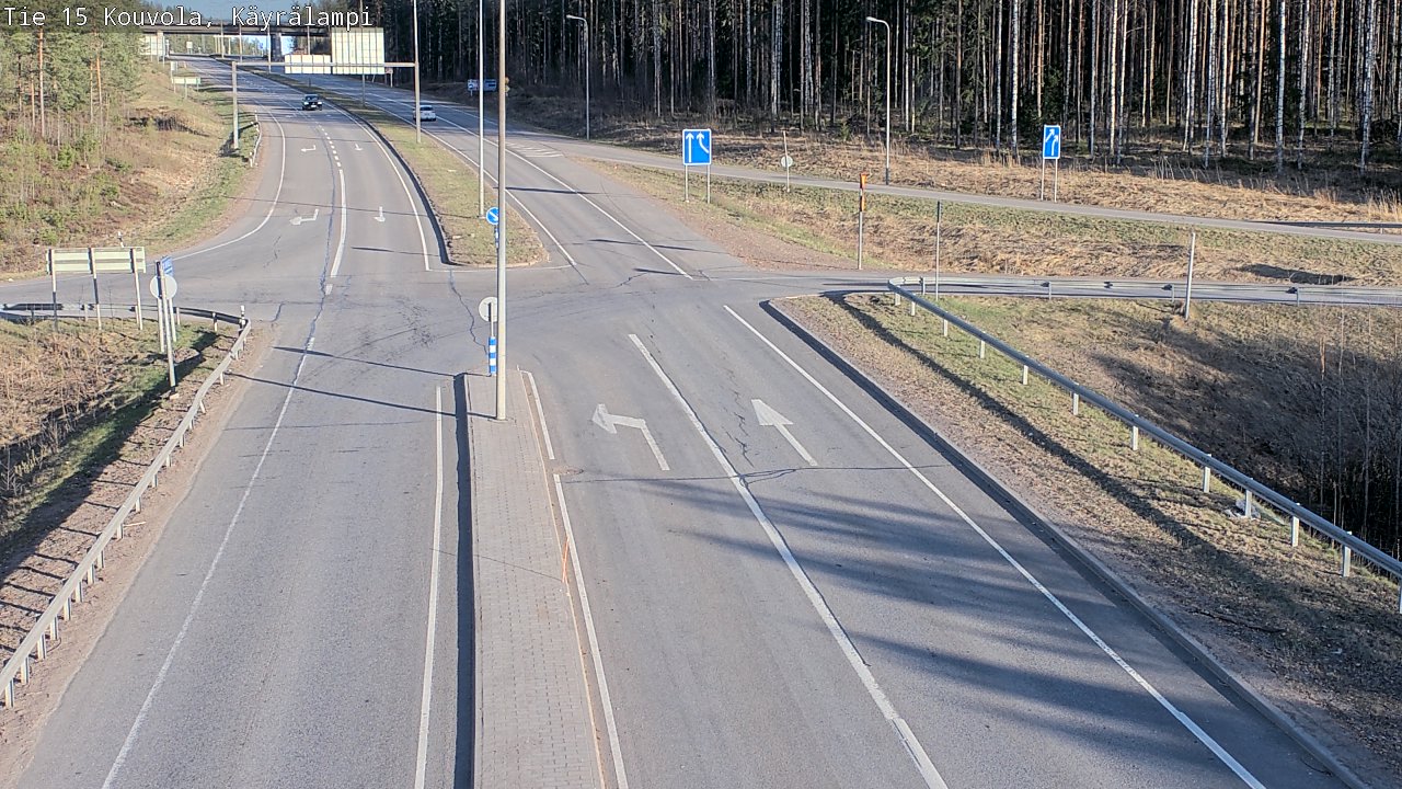 Kelikamerat Kuva Tie 15 Kouvola, Käyrälampi, Kouvola, Kymenlaakso
