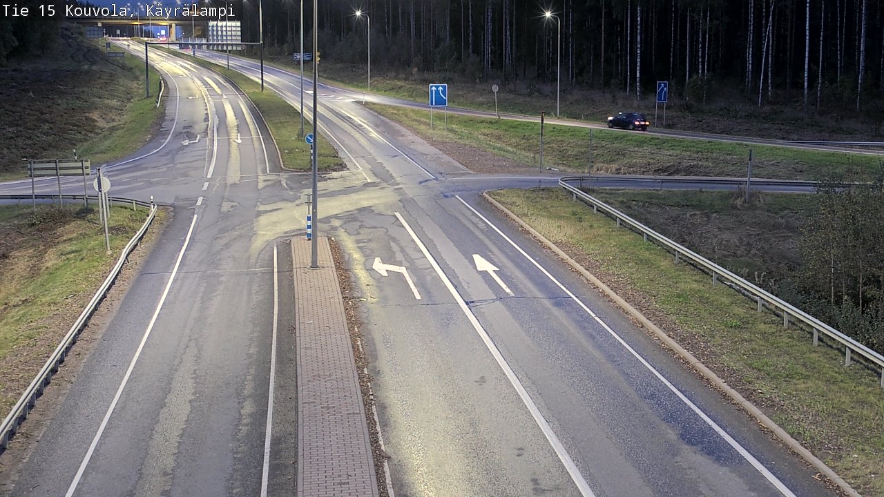 Kelikamerat Kuva Tie 15 Kouvola, Käyrälampi, Kouvola, Kymenlaakso