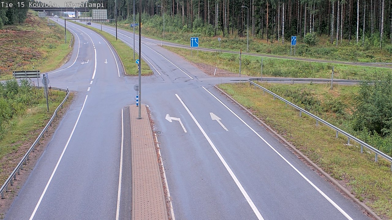 Kelikamerat Kuva Tie 15 Kouvola, Käyrälampi, Kouvola, Kymenlaakso