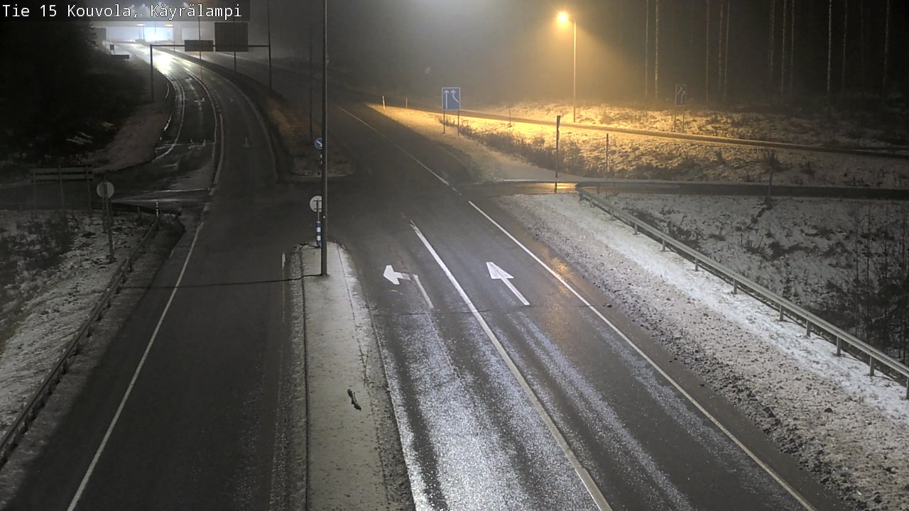 Weather Camera Image Väg 15 Kouvola, Käyrälampi, Kouvola, Kymenlaakso