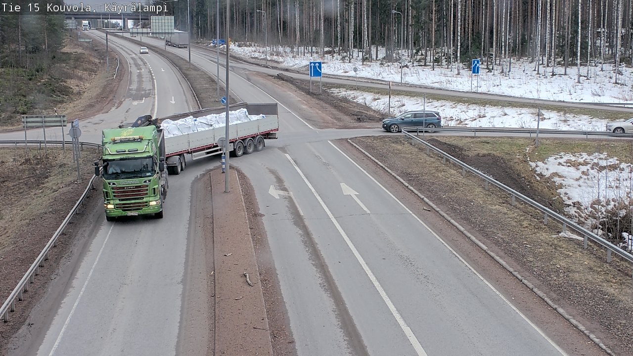 Kelikamerat Kuva Tie 15 Kouvola, Käyrälampi, Kouvola, Kymenlaakso