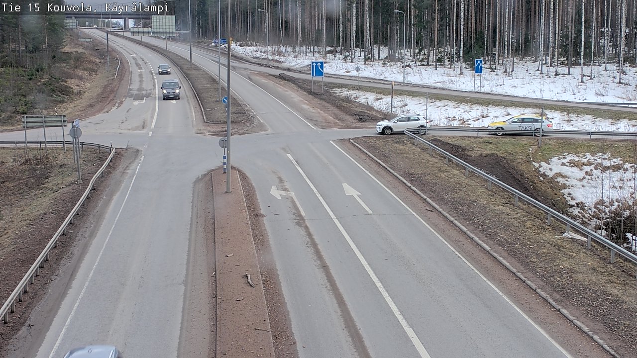 Kelikamerat Kuva Tie 15 Kouvola, Käyrälampi, Kouvola, Kymenlaakso