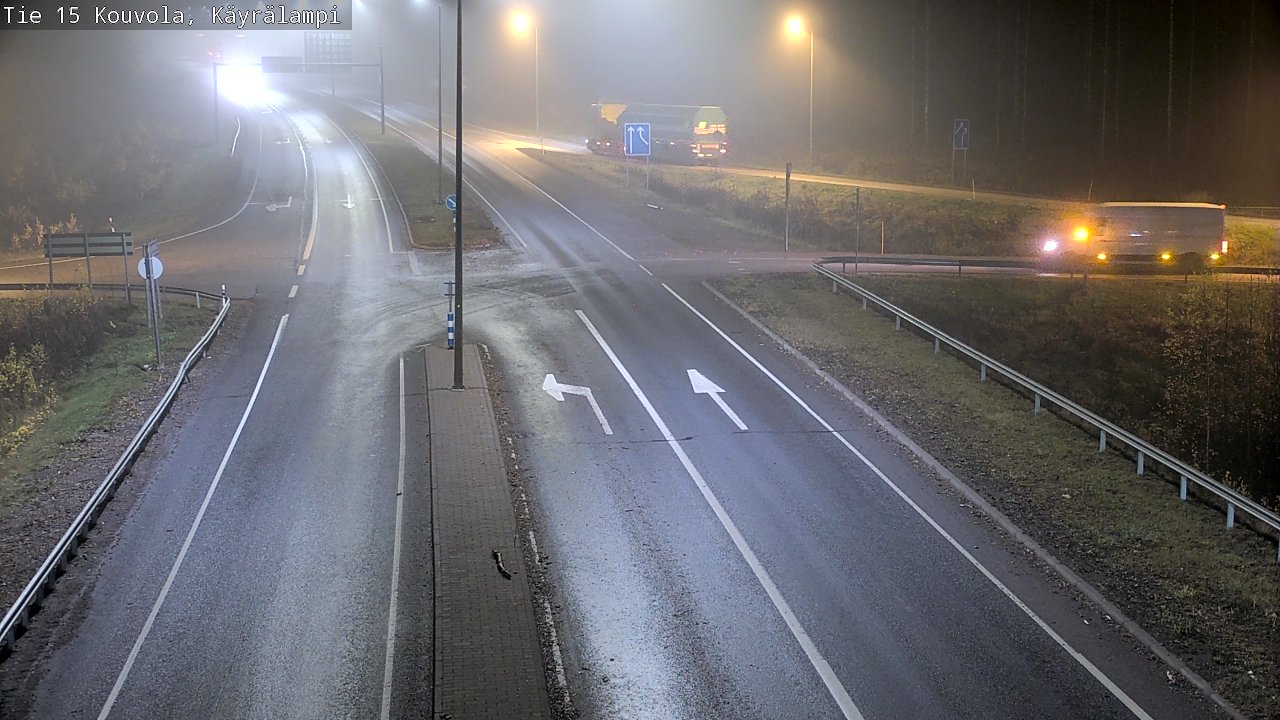 Kelikamerat Kuva Tie 15 Kouvola, Käyrälampi, Kouvola, Kymenlaakso