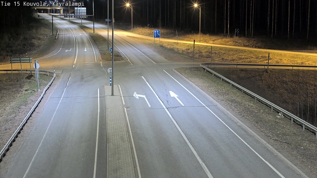 Kelikamerat Kuva Tie 15 Kouvola, Käyrälampi, Kouvola, Kymenlaakso