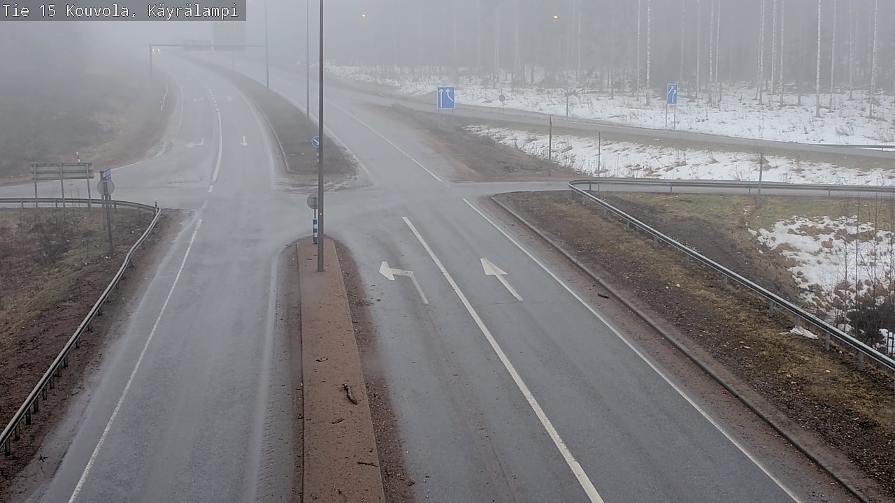 Kelikamerat Kuva Tie 15 Kouvola, Käyrälampi, Kouvola, Kymenlaakso