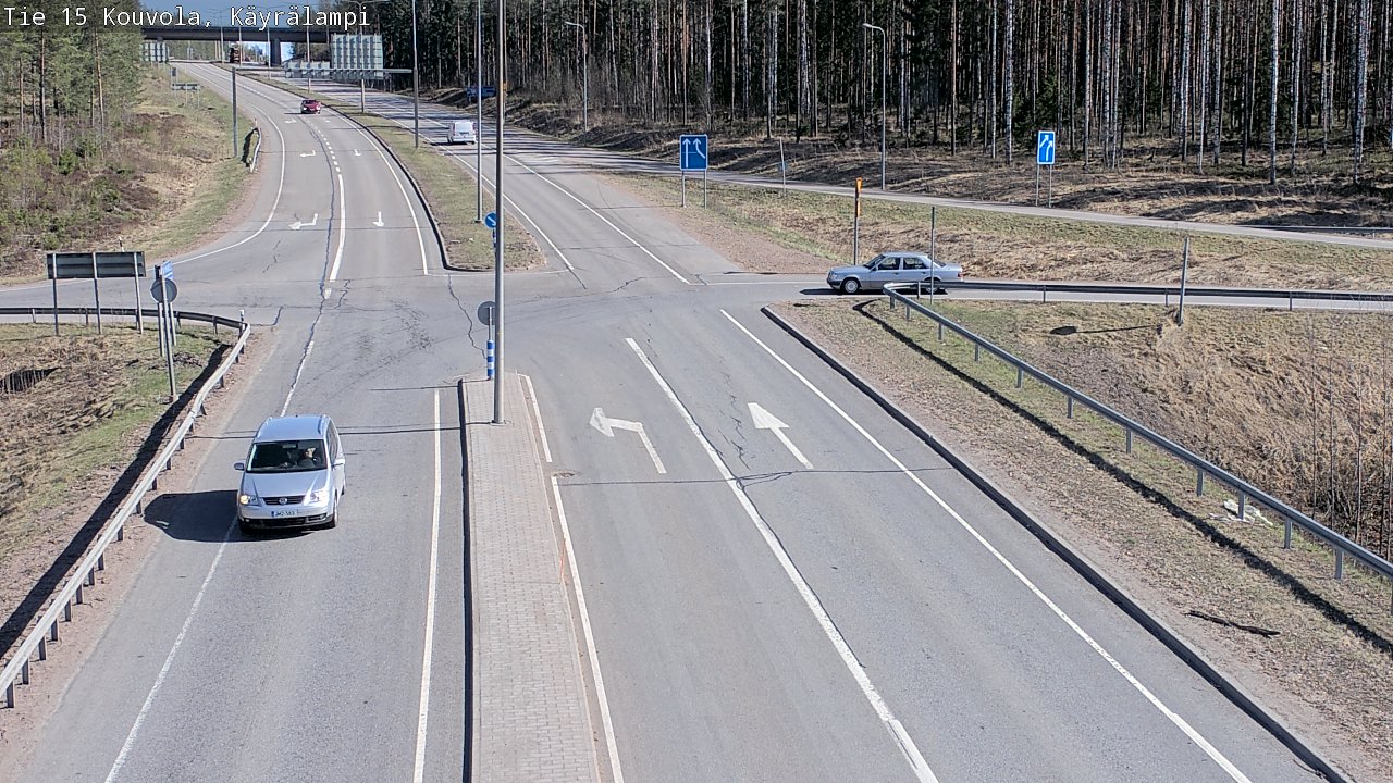 Kelikamerat Kuva Tie 15 Kouvola, Käyrälampi, Kouvola, Kymenlaakso